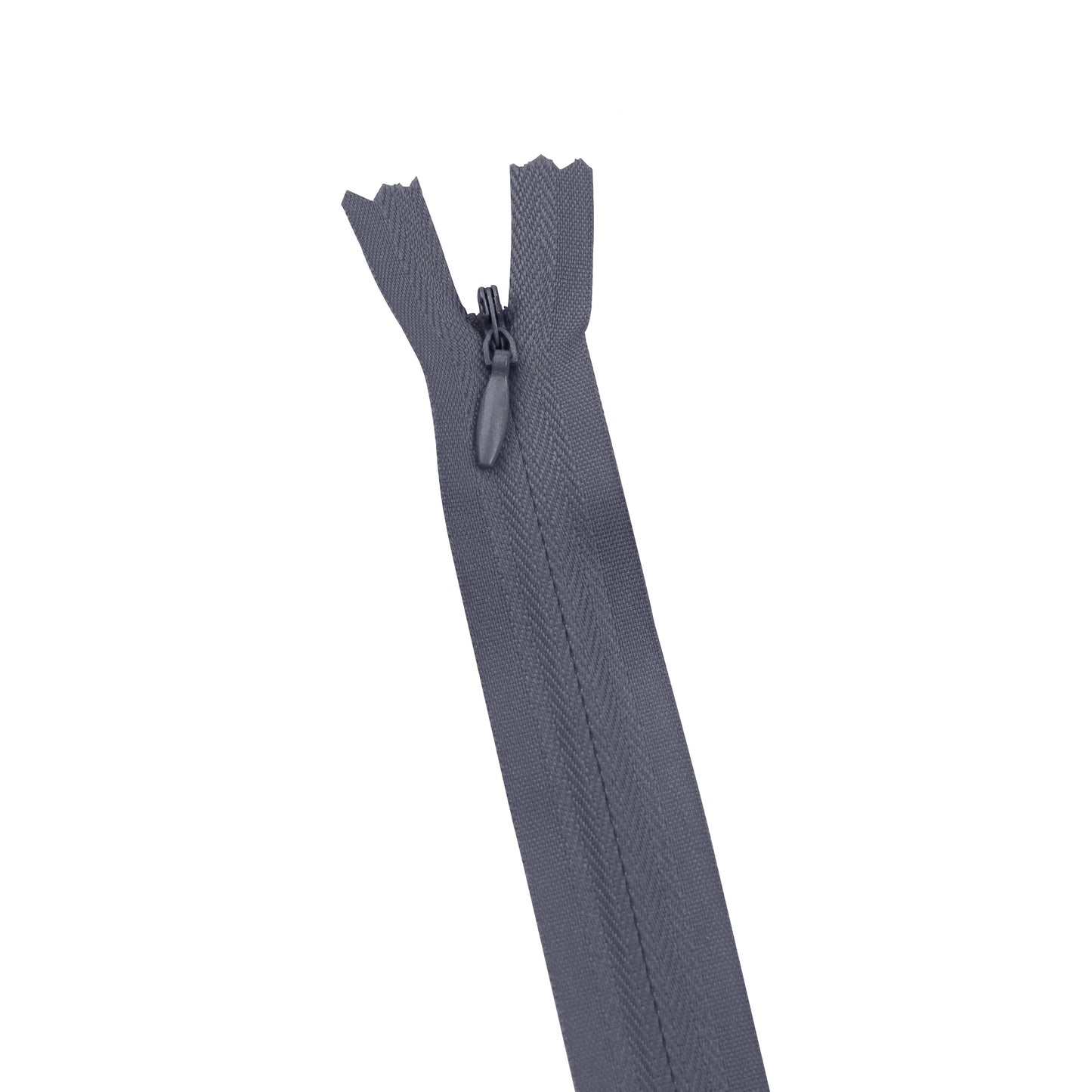 10 Unidades Zíper Invisível de Nylon em Espiral – Tamanhos 28 a 60 cm, Acessórios de Costura DIY e Artesanato