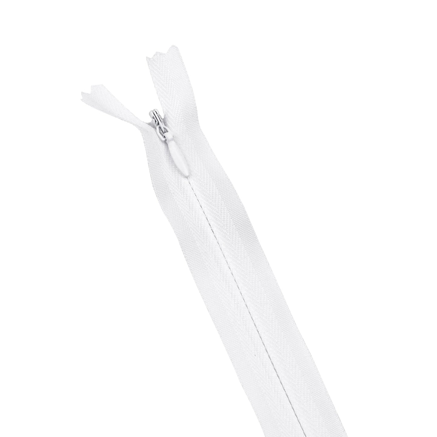 10 Unidades Zíper Invisível de Nylon em Espiral – Tamanhos 28 a 60 cm, Acessórios de Costura DIY e Artesanato