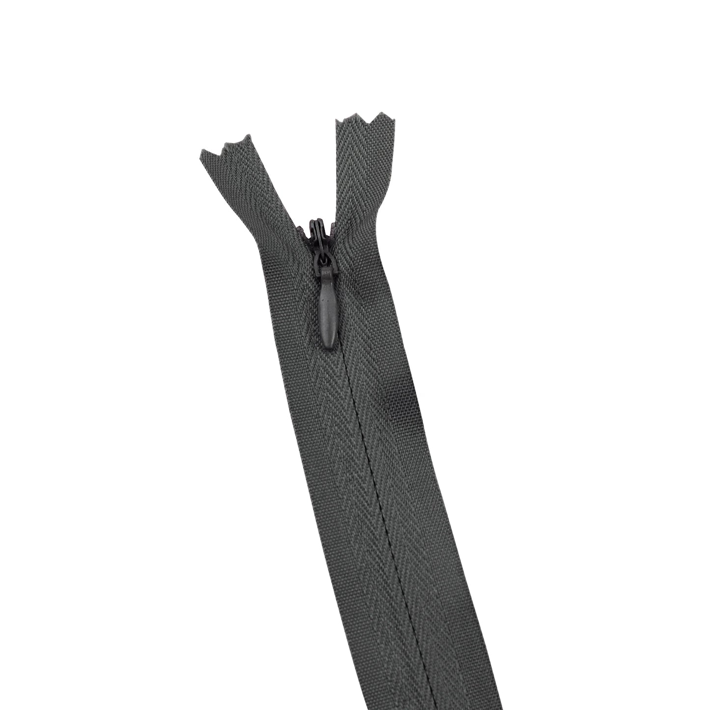 10 Unidades Zíper Invisível de Nylon em Espiral – Tamanhos 28 a 60 cm, Acessórios de Costura DIY e Artesanato