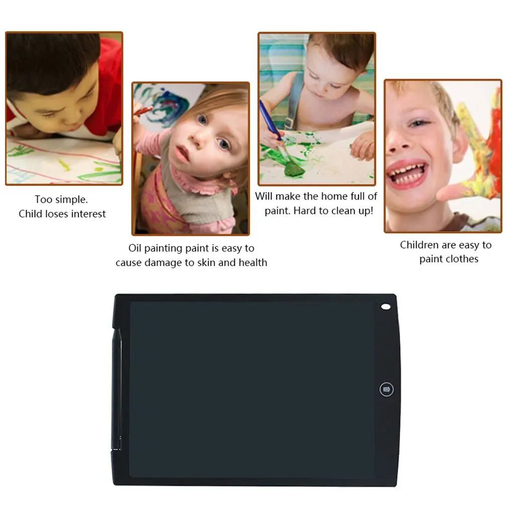 Tablet de Desenho Digital 8,5" – Lousa Eletrônica LCD Portátil