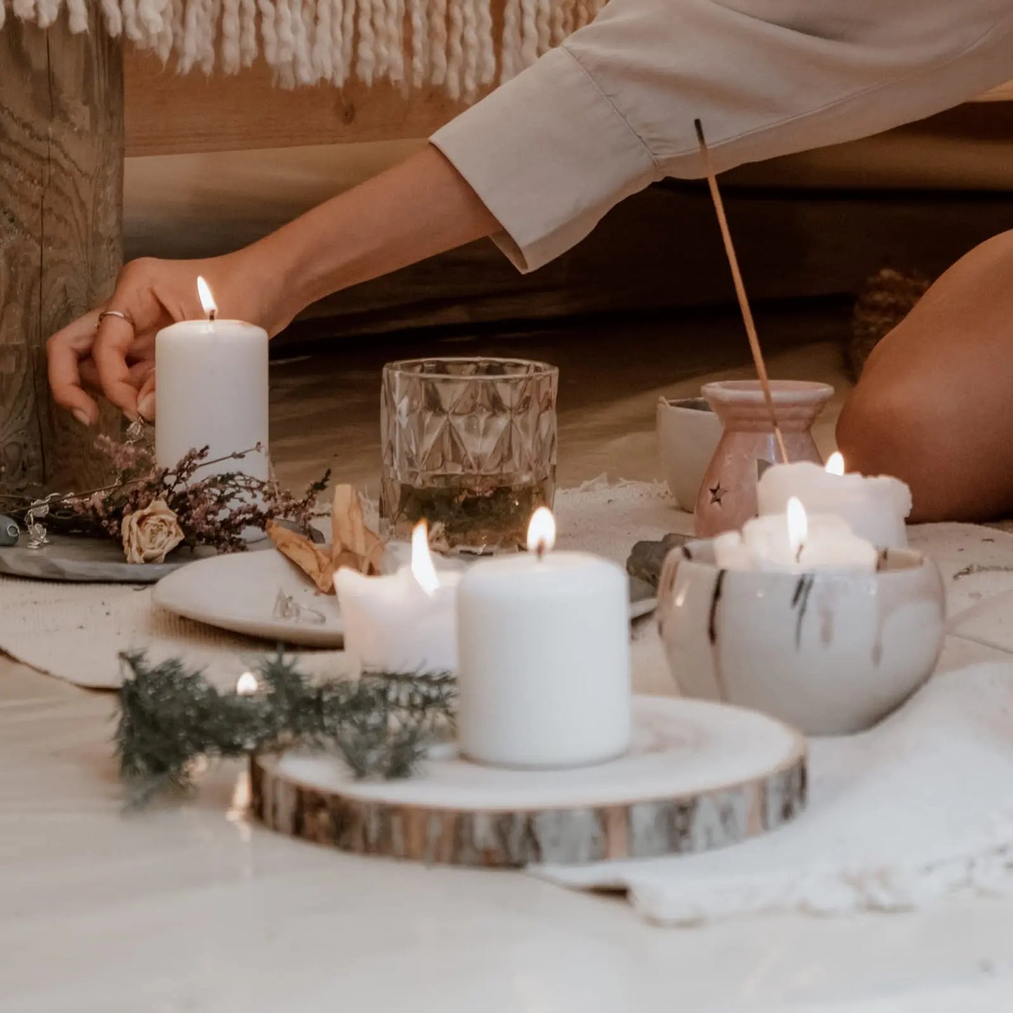 Kit 100 Pavios de Velas Pré-Encerados com Suporte – Algodão para Velas Artesanais