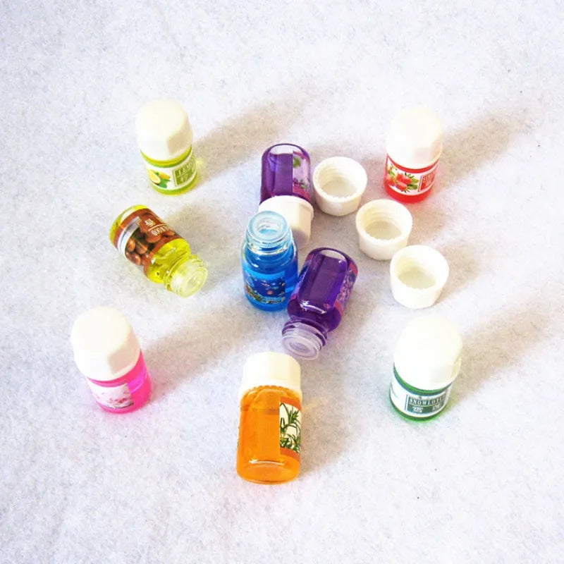 12 Peças Óleo Essencial 3ml – Aromaterapia, Purificador de Ar e Difusor
