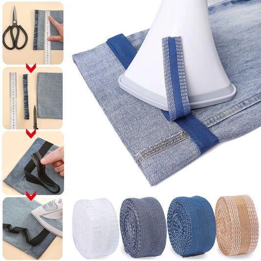Fita Cola para Roupas – Autoadesiva, Prática e Discreta