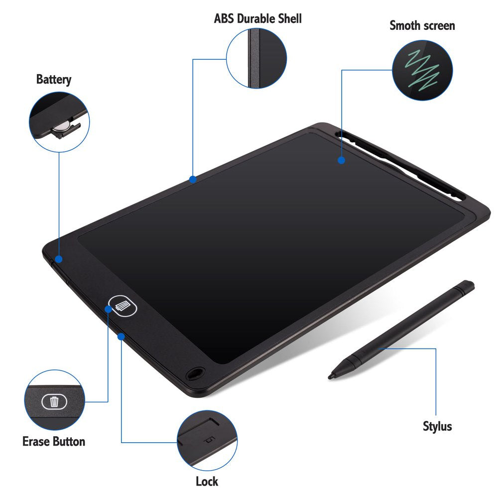 Tablet de Desenho Digital 8,5" – Lousa Eletrônica LCD Portátil